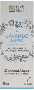 Huile essentielle lavande aspic bio