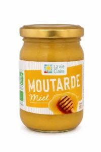 Moutarde au miel bio