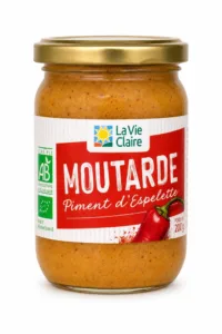 Moutarde piment d'espelette bio