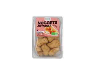 Nuggets de poulet bio