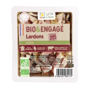 Lardon nature sans nitrite bio