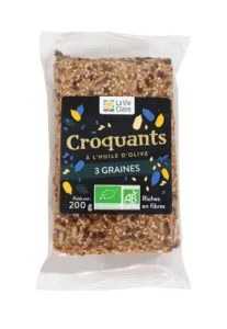 Croquants 3 graines bio