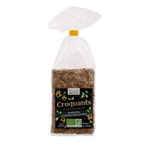 Croquants emmental graines de courge bio