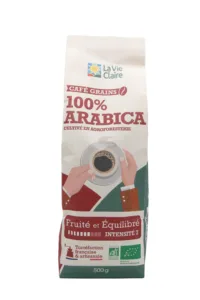 Café pur arabica grain bio