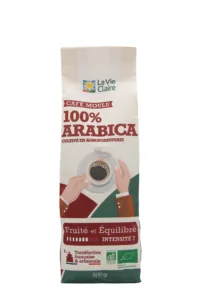 Café pur arabica moulu bio