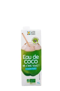 Eau de coco bio