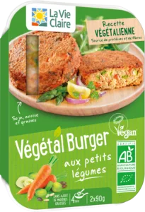 Végétal burger petits légumes bio