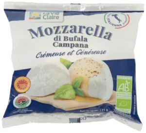 Mozzarella di Bufala Campana AOP bio