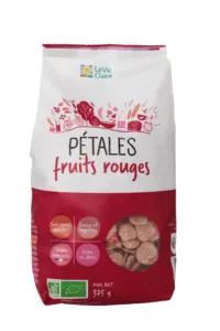 Pétales aux fruits rouges bio