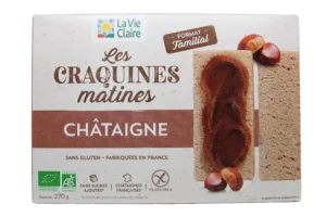 Tartines craquantes châtaigne bio