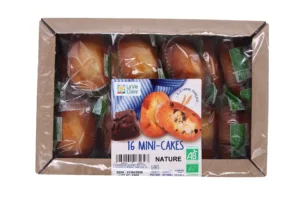 Plateau de mini cakes nature bio