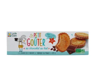 Le petit goûter au chocolat au lait