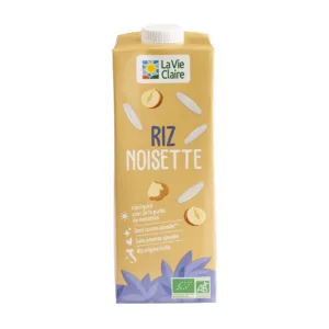 Boisson riz noisette bio