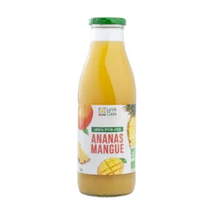 Pur jus d'ananas mangue bio