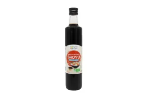 Sauce soja fermentée réduite en sel bio