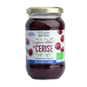 Confiture allégée de cerise bio