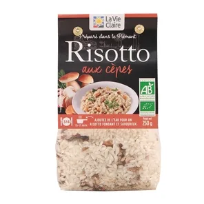 Risotto aux cèpes bio