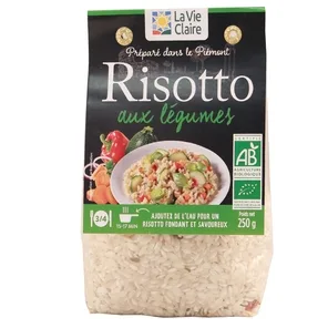 Risotto aux légumes bio