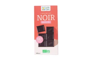 Tablette de chocolat noir 60% bio