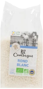 Riz de Camargue IGP rond blanc bio