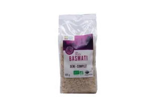 riz basmati demi complet bio