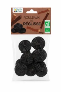Rouleaux de réglisse bio