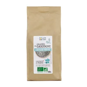 Lentilles vertes de Gascogne bio