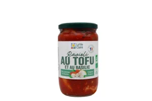 Ravioli tofu et basilic bio