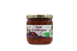 Ristes d'aubergines bio