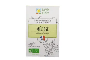 Infusion melisse bio 20 sachets