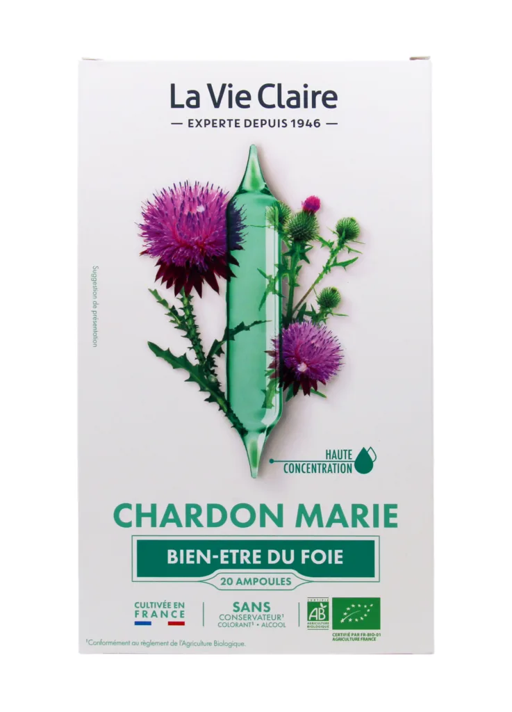 Chardon marie bio 20 ampoules
