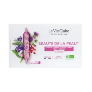Beauté de la peau bio 20 ampoules
