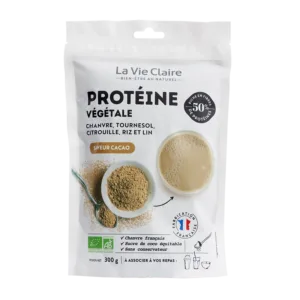 Protéine végétale saveur cacao bio