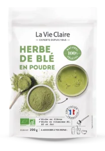 Herbe blé poudre bio