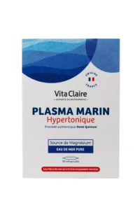 Plasma marin hypertonique 20 ampoules