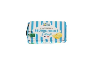 Beurre doux moulé bio