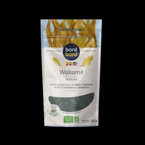 Wakame feuilles bio