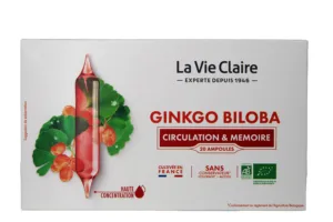Ginkgo biloba bio 20 ampoules