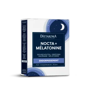 Nocta+ mélatonine 40 comprimés