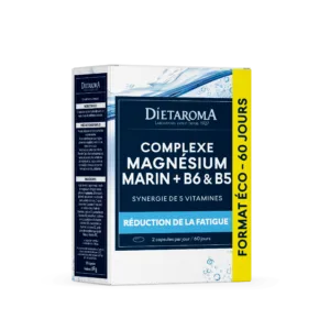 Complexe magnésium marin + B6 & B5 120 capsules
