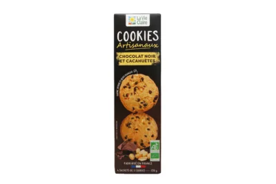 Cookie cacahuète chocolat bio