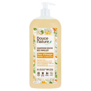Shampoing douche des familles fleurs d'oranger