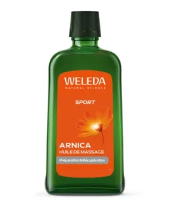 Huile de massage à l'arnica en pompe