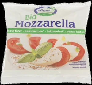 Mozzarella sans lactose bio