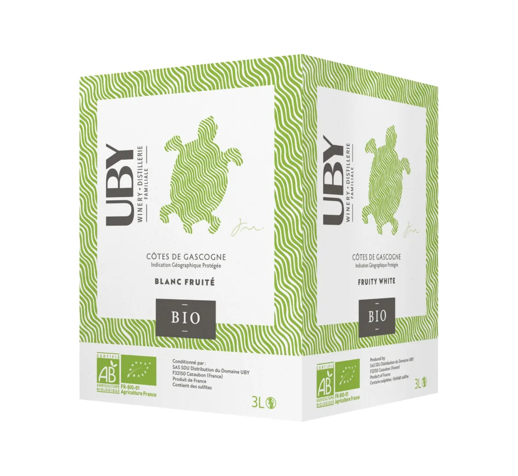 IGP Côtes de Gascogne blanc bio - UBY