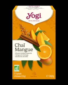 Yogi Tea chai mangue bio