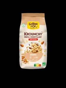 Krounchy amandes avoine sans gluten bio