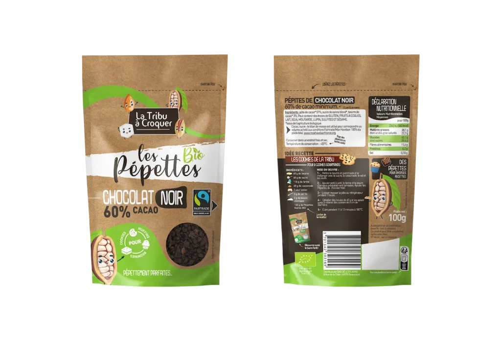 Pépite de chocolat noir 60 % bio