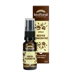 Fleur de Bach rester concentré spray bio