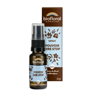 Fleur de Bach pouvoir dire stop spray bio